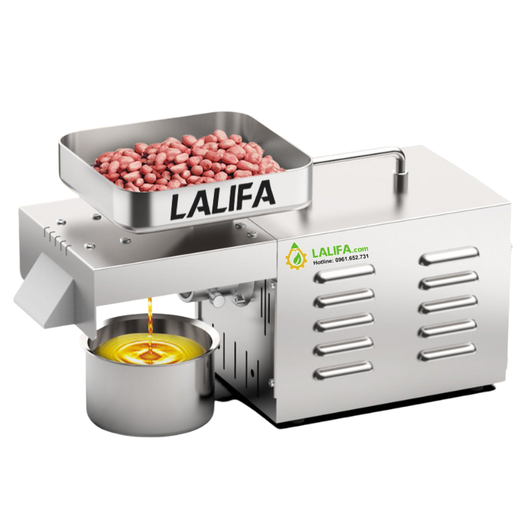 Máy ép dầu mini gia đình LALIFA03 ép đa năng các loại hạt có dầu